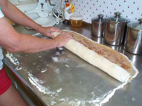 Finish rolling dough